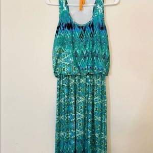 Razorback maxi dress
